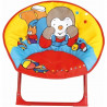 Siege lune T'Choupi pliable pour enfant - FUN HOUSE