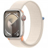Apple Watch Series 9 GPS - 41mm - Boîtier Starlight Aluminium - Bracelet Starlight Sport Loop