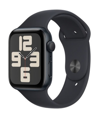 Apple Watch SE GPS - 44mm - Boîtier Midnight Aluminium - Bracelet Midnight Sport Band - S/M