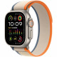 Apple Watch Ultra 2 GPS + Cellular- 49mm - Boîtier Titanium - Bracelet Orange/Beige Trail Loop - M/L
