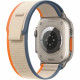Apple Watch Ultra 2 GPS + Cellular- 49mm - Boîtier Titanium - Bracelet Orange/Beige Trail Loop - M/L