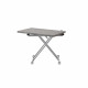 Table Basse Relevable Extensible - Gris Béton - 100 x 57/114 x 40/75 cm - DANNY