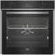 Four encastrable Pyrolyse Chaleur tournante et brassée BEKO BCBIS14300MPSE Inox - Porte froide - 72L - 59,4 cm