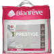 Couette 220x240 cm BLANREVE PRESTIGE - Chaude - 100% Polyester - 2 Personnes - Satin rayé