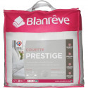 Couette 220x240 cm BLANREVE PRESTIGE - Chaude - 100% Polyester - 2 Personnes - Satin rayé