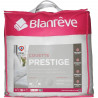 Couette 220x240 cm BLANREVE PRESTIGE - Chaude - 100% Polyester - 2 Personnes - Satin rayé