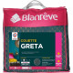 Couette 220x240 cm - BLANREVE - 100% Polyester - 2 Personnes - Microfibre Imprimé métallique