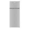 Réfrigérateur congélateur haut - OCEANIC - 206L - Froid statique  - Silver - L54,5 x H 143 cm
