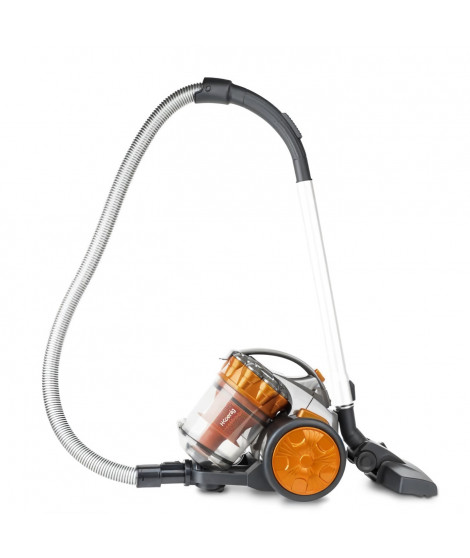 Aspirateur multicyclonique sans sac HKoeNIG Compact + - Tube télescopique en aluminium - Classe A