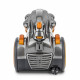 Aspirateur multicyclonique sans sac HKoeNIG Compact + - Tube télescopique en aluminium - Classe A
