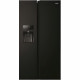 HAIER HSR3918FIPB - Réfrigérateur américain 515 L (337+178) - No Frost Multiflow - L90,8cm xH177,5cm - Noir