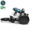 Aspirateur sans sac HKoeNIG - Triple A - Filtre HEPA 12 - 2,5L - Noir