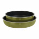 Batterie de cuisine amovible 5 pieces SITRAM en aluminium pressé recyclé