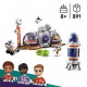 LEGO 42605 Friends La Station Spatiale Martienne et la Fusée, Jouet sur l'Espace avec Navette et 4 Figurines d'Astronautes