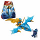 LEGO 71802 NINJAGO L'Attaque du Dragon Rebelle de Nya, Jouet Ninja de Dragon et Figurines incluant Nya avec Mini-Katana