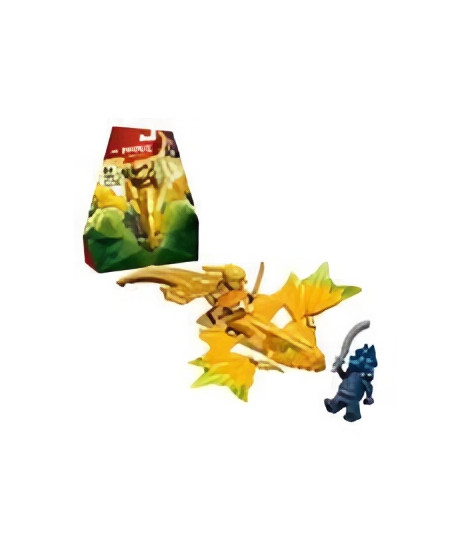 LEGO 71803 NINJAGO L'Attaque du Dragon Rebelle d'Arin, Jouet Ninja de Dragon et Figurines incluant Arin avec Mini-Katana