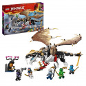 LEGO 71809 NINJAGO Egalt le Maître Dragon, Jouet Ninja avec 5 Minifigurines Ninja dont Personnages Lloyd et Nya