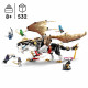 LEGO 71809 NINJAGO Egalt le Maître Dragon, Jouet Ninja avec 5 Minifigurines Ninja dont Personnages Lloyd et Nya