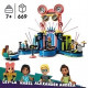 LEGO 42616 Friends Le Spectacle Musical de Heartlake City, Jouet avec 4 Figurines Andrea, Scene et Instruments