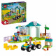 LEGO 42632 Friends La Clinique Vétérinaire des Animaux de la Ferme, Jouet avec 2 Figurines et 3 Animaux, Cadeau Enfants