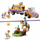 LEGO 42634 Friends La Remorque du Cheval et du Poney, Jouet avec Figurines Liann, Zoya et 2 Figurines d'Animaux
