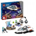LEGO 60429 City Le Vaisseau et la Découverte de l'Astéroide, Jouet avec 2 Minifigurines d'Astronautes et Figurine Alien
