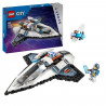 LEGO 60430 City Le Vaisseau Interstellaire, Jouet sur l'Espace, Cadeau Enfants Des 6 Ans, Jeu Créatif avec Minifigurines