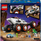 LEGO 60431 City Le Rover d'Exploration Spatiale et la Vie Extraterrestre, Jouet avec 2 Minifigurines, Figurines de Robot