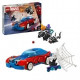 LEGO 76279 Marvel La Voiture de Course de Spider-Man contre le Bouffon Vert Venomisé, Jouet avec Minifigurines de Super-héros