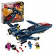 LEGO 76281 Marvel Le X-Jet des X-Men, Jouet d'Avion, Chasseur avec Minifigurines de Super-Héros : Wolverine