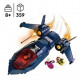 LEGO 76281 Marvel Le X-Jet des X-Men, Jouet d'Avion, Chasseur avec Minifigurines de Super-Héros : Wolverine