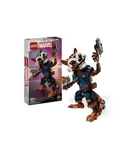 LEGO 76282 Marvel Rocket et Bébé Groot, Jouet pour Enfants, Film Les Gardiens de la Galaxie, Figurine de Super-Héros