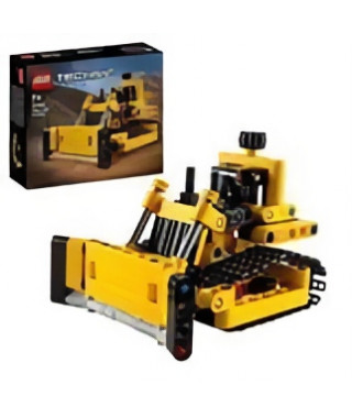 LEGO 42163 Technic Le Bulldozer, Jouet de Construction pour Enfants, Véhicule Excavateur