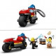 LEGO 60410 City La Moto d'Intervention Rapide des Pompiers, Jouet de Véhicule avec 2 Minifigurines incl. Pompiere