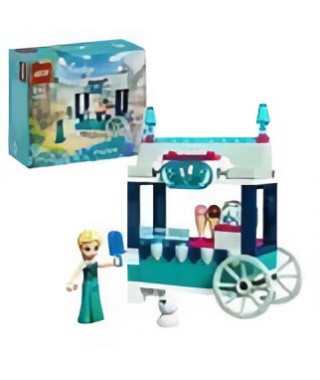 LEGO 43234 Disney Princess Les Délices Glacés d'Elsa, Jouet avec Mini Poupée Elsa de La Reine des Neiges