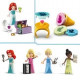 LEGO 43246 Disney Princess Les Aventures des Princesses Disney au Marché, Jouet avec 4 Mini Poupées : Ariel, Cendrillon