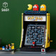 LEGO 10323 Icons Jeu d'Arcade PAC-MAN, Maquette pour Adultes a Construire, Machine de Jeu avec des Personnages