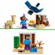 LEGO 21251 Minecraft L'Expédition de Steve dans le Désert, Jouet de Jeu Vidéo, Biome avec Maison et Figurines