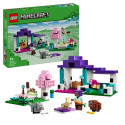 LEGO 21253 Minecraft Le Sanctuaire Animalier, Jouet de Biome Plaine, Minifigurines de Personnages et Figurines d'Animaux