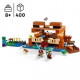 LEGO 21256 Minecraft La Maison de la Grenouille, Jouet avec Figurines d'Animaux, Personnages : Zombie et Explorateur