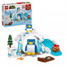 LEGO 71430 Super Mario Ensemble d'Extension Aventure dans la Neige pour la Famille Pingouin, Jouet avec Figurine Goomba