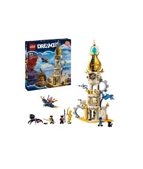 LEGO 71477 DREAMZzz La Tour du Marchand de Sable, Jouet de Château avec Araignée et Oiseau, avec Figurines Sorciere