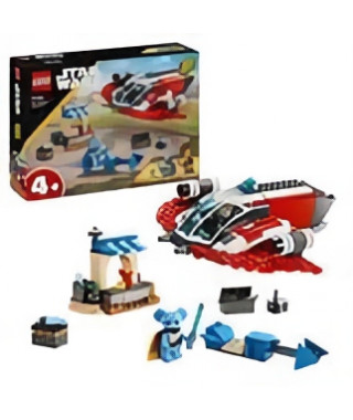 LEGO 75384 Star Wars Le Crimson Firehawk, Jouet de Construction avec Speeder Bike et Minifigurines