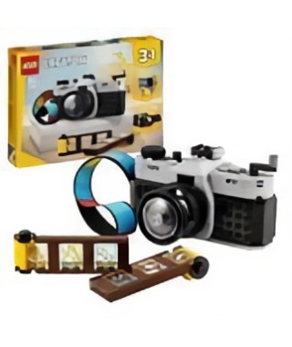 LEGO 31147 Creator 3en1 L'Appareil Photo Rétro, Jouet Transformable avec 3 Modeles, Déco de Bureau et de Chambre