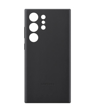 SAMSUNG Coque en cuir Galaxy S23 Ultra Noir