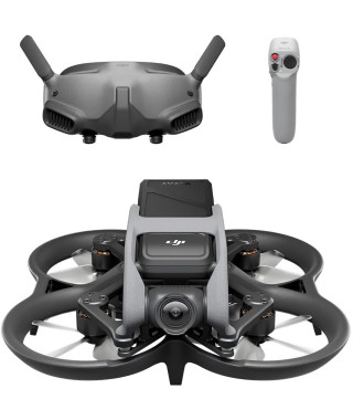 Drone DJI Avata Pro-View Combo - Caméra 4K 50ips et 60ips - Casque FPV Google 2 - Noir