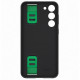 Coque Silicone SAMSUNG avec laniere S23+ Noir