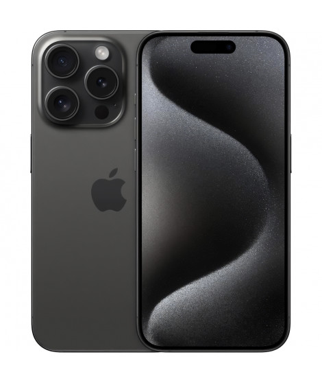 iPhone 15 Pro 256GB Noir Titanium