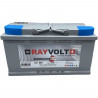 Batterie a décharge lente - RAYVOLT - RVDC-L5D95-AGM - 12V 95AH (C20) / 80AH (C5) - 26 Kg - 352x175x190 mm