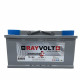 Batterie a décharge lente - RAYVOLT - RVDC-L5D95-AGM - 12V 95AH (C20) / 80AH (C5) - 26 Kg - 352x175x190 mm